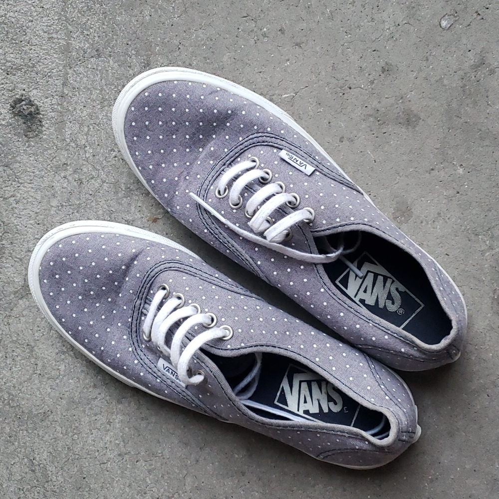 Vans polka-dot shoes sz 6 womens
